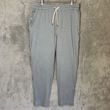 Vuori Ponto Performance Drawstring Pants Men 2XL Lt Blueish Gray Stretch V418