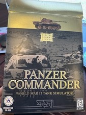Panzer Commander World War II Tank Simulator Video Game -Preowned