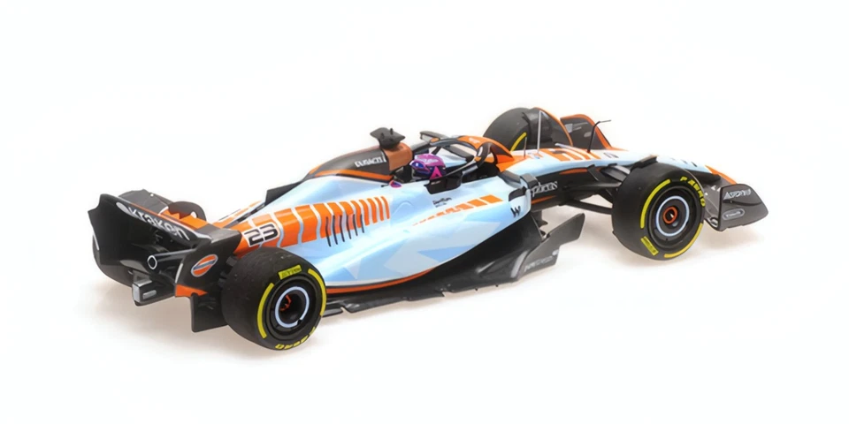 Minichamps 1:43 WILLIAMS FW45 GULF ALEX ALBON SINGAPORE GP 2023 - 417231623 - Immagine 3 di 3