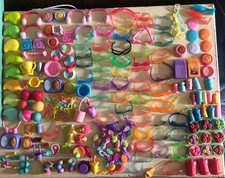 Littlest Pet Shop Replacement Accessories LPSA (no Pets) Random Lot Of 20 Items