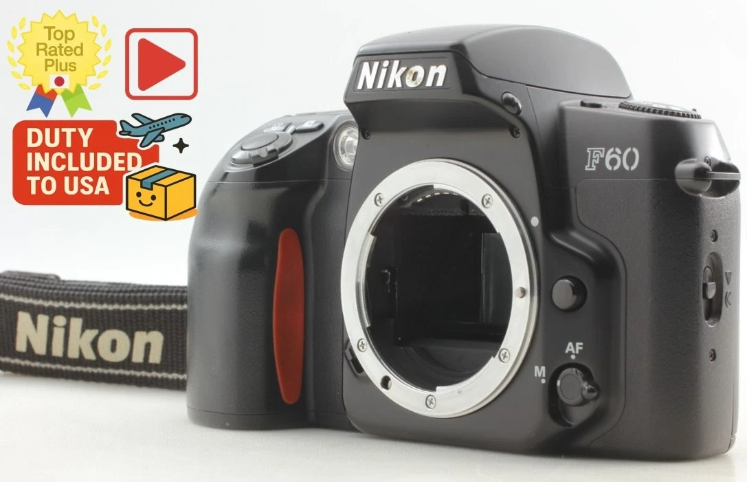 フィルムカメラ Nikon F60d Nikon F60D －フィルムを通せば