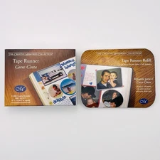 Creative Memories Tape Runner And Refill 34 Feet Double Sided Self Adhesive New