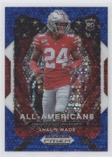 2021 Panini Prizm Draft Picks All-American Blue Circles Shaun Wade #191 0h28