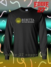 New Beretta Firearms Guns Logo Men's Long Sleeve T-Shirt American T-Shirt