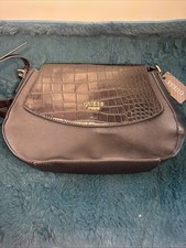GUESS Black Faux Leather Medium Shoulder Bag, 34*24cm, New With Tag
