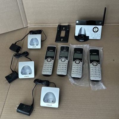 VTech IS8121-4 Cordless Phone System 4 Handsets Super Long Range