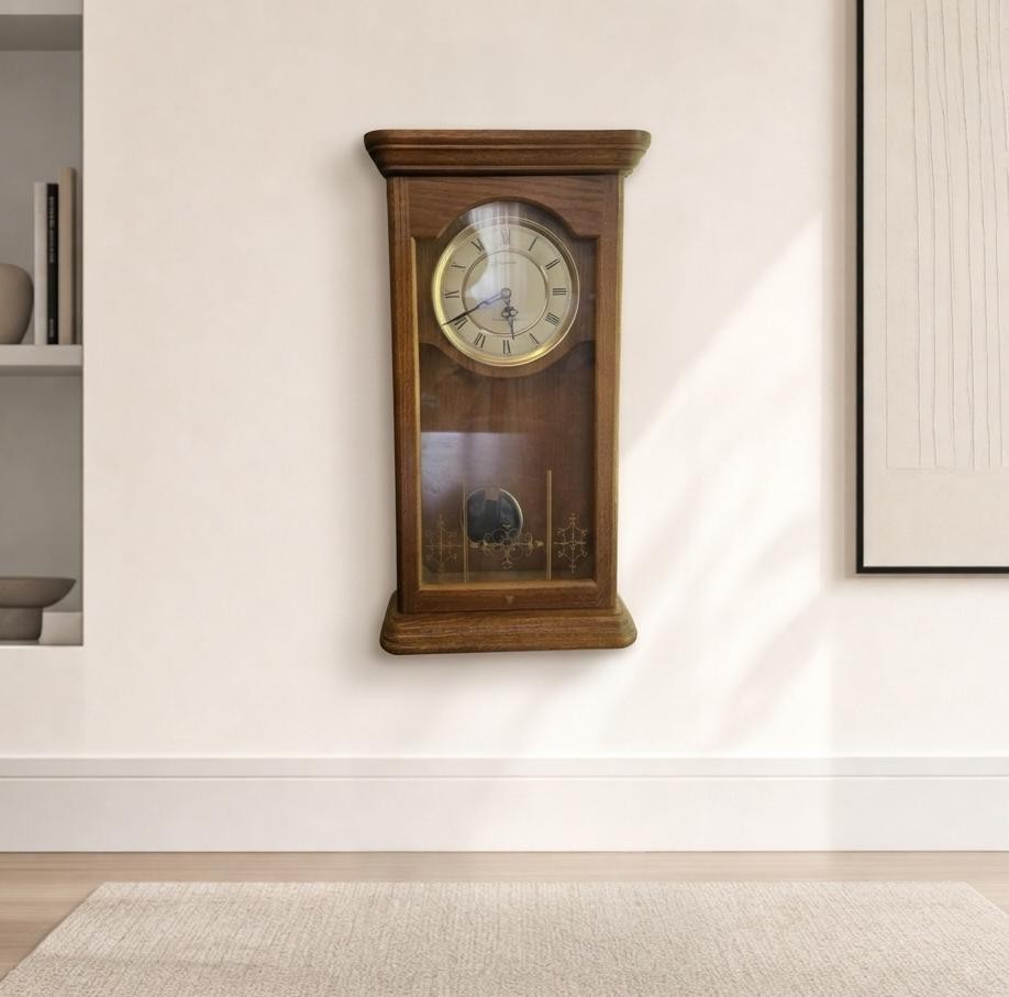 Seth Thomas Westminster Whittington Wall or Standing Clock Vintage Wood Chime
