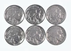 1930-1937 XF/AU Better Condition: Great Detail in Buffalo Horn 6 Coin Lot *838
