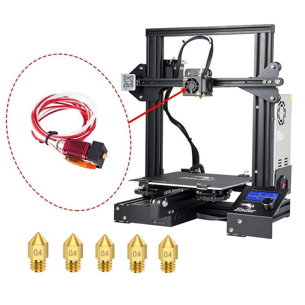 Ender 3 Hotend, Authentic Creality Assembled Hotend Kit 3D Printer Parts with...