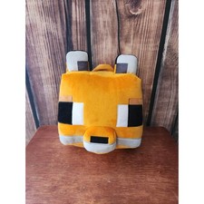 Minecraft Fox Plush Backpack Orange Mojang Pi...
