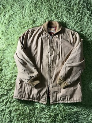Vintage 60s 70s The Original CLICKER Lakeland Bomber Car Coat Jacket Size 44!!!!