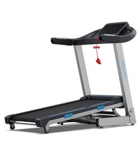 WELLFIT Home Treadmill with 15 Auto Incline,4.0HP Foldable Treadmill with 400LB