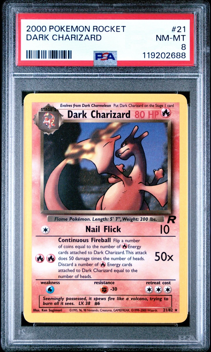 dark charizard pokemon card value BGS 9 (MINT) Dark Charizard