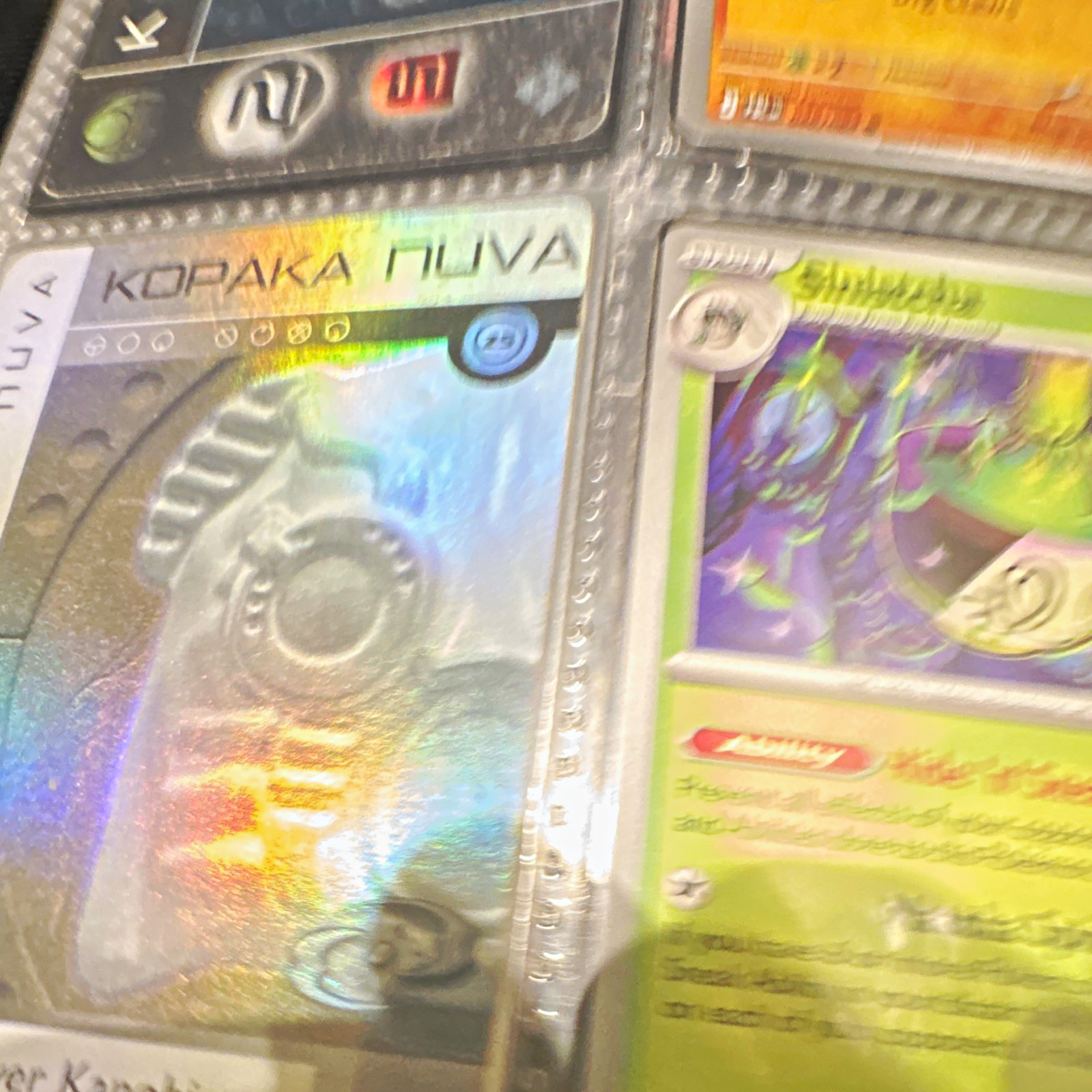 Pokemon TCG Sinistea 006/101 Plasma Blast Holo & Bionicle Kopaka Nuva lot