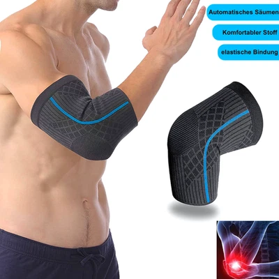 MARKENLOS Ellenbogenbandage Ellbogen Bandage Tennisarm Schoner Schutz Stütze Sport Fitness
