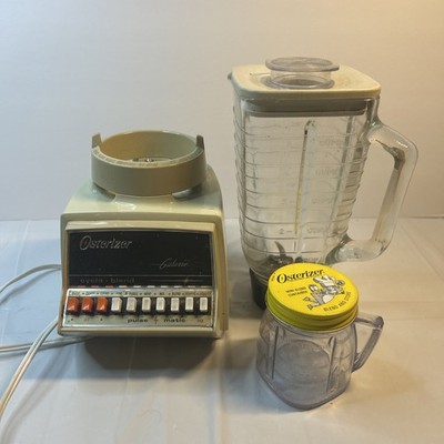 Vintage Oster Osterizer Galaxie Cycle Blend 10 Speed Blender Working Clean