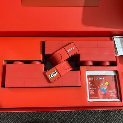 Crocs x LEGO New in Box Women's Size 7 Limited With Box And pieces