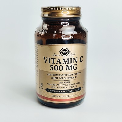 Solgar Ester-C Plus 500mg Vitamin C | Immune Support Non-GMO 100 Capsules