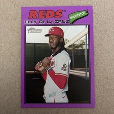 2026 Topps Heritage Light Purple Hanger Exclusive Elly De La Cruz