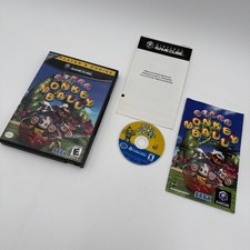 Super Monkey Ball (Nintendo GameCube, 2001) Complete Case Manual Insert & Disc