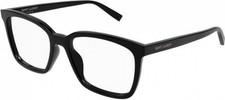 NEW Saint Laurent SL 672 Eyeglasses 001 BLACK 100 AUTHENTIC