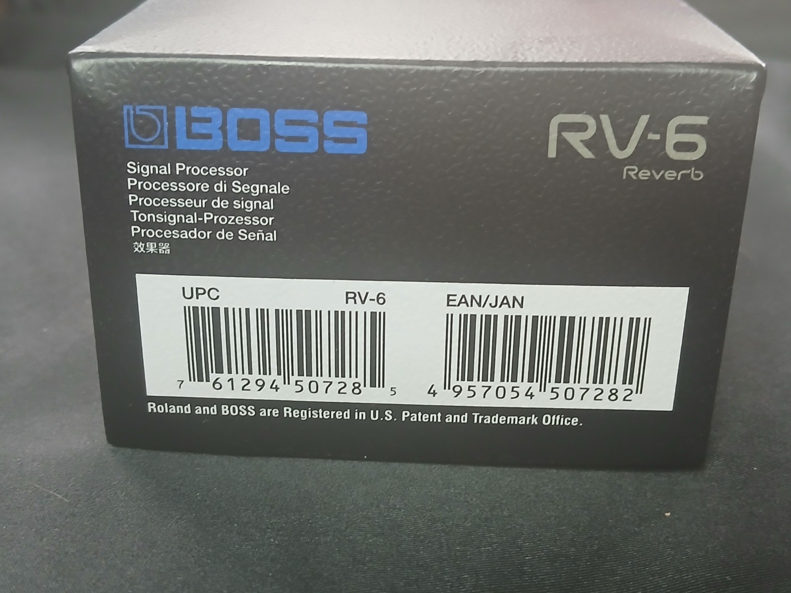 Boss RV-6 Digital Reverb/Delay Pedal MINT CONDITION with All Original Packaging