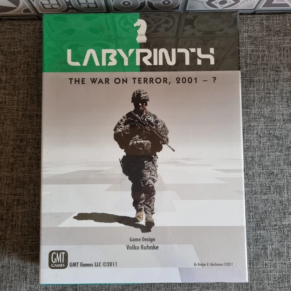 Labyrinth: The War On Terror, 2001-?  - GMT Board Game - New & Sealed - Image 2 of 3