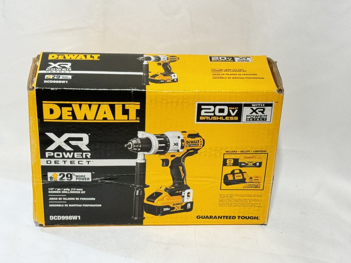 Dewalt Hammer Drill Power Detect Dewalt DeWALT DCD998W1 20V MAX XR