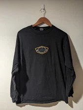 Vintage 90s And1 Center Logo Black Large Long-Sleeve T-Shirt