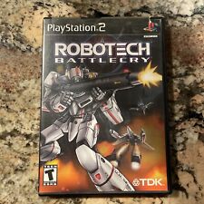 Robotech: Battlecry PS2 (Sony PlayStation 2) W Manual. Pre-Owned.