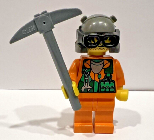 LEGO Rock Raiders Sparks minifigure 4990 rck005 NEW - Picture 4 of 9