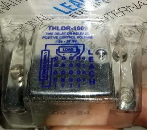 Relé de retardo de tiempo internacional Leach THLOR-1009 - Imagen 3 de 4