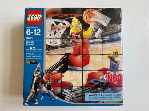 LEGO 3429 Sports NBA Ultimate Defense New Factory Sealed OOP 2003 Rare