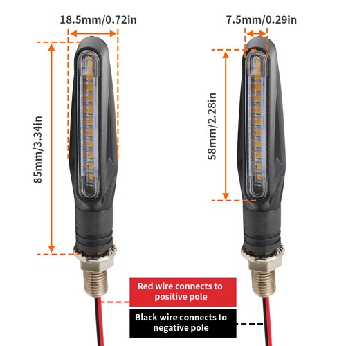For Sur Ron Street Legal Turn Signal Light Kit Segway X160 X260 Dirt Bike ATV US eBay