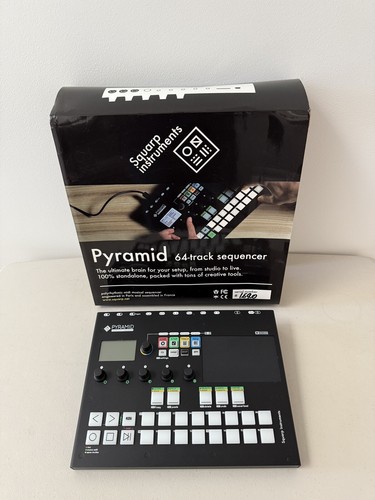 Squarp Pyramid MK3 MIDI + CV 64-track Polyrhythmic / Polymetric Hi-Res Sequencer