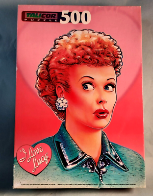 NEW I Love Lucy 500 Piece Puzzle Colorful Classic Collectible