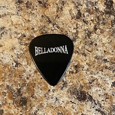 JOEY BELLADONNA - Albert Romero SignatureTour Issued Guitar Pick Black Anthrax