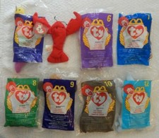VINTAGE McDonald's Happy Meal Assorted Mini Beanie Babies - 1996 Most Unopened 