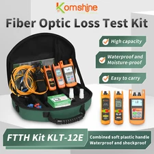 Komshine FTTH Fiber Optic Tester Toolkits with OPM /SM OLS /10MW VFL/Cleaner