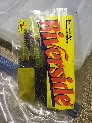 Riverside 4" Zipper Soft Lure With Yum - Qty. 8 - Made In USA  - Picture 1 of 3