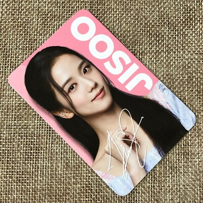 BLACKPINK JISOO #2 [ OREO X BLACKPINK ] Official Limited Photocard