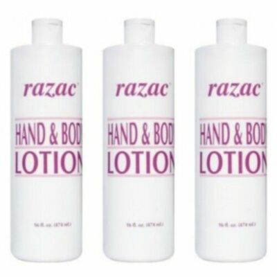 Razac Hand & Body Lotion 474ml (3er Pack Verkauf)
