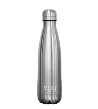 egg water bottle - steel