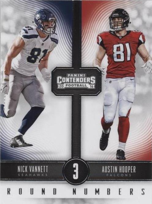 2016 Panini Contenders Austin Hooper Nick Vannett #11 - 1 of 2