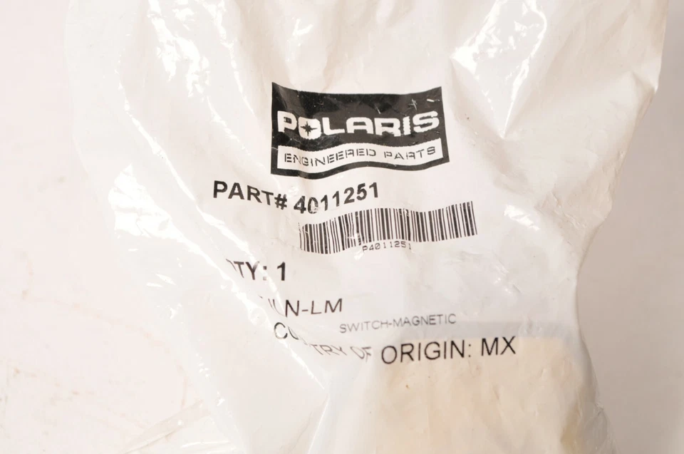 Genuine Polaris 4011251 switch,magnetic starter solenoid starting ATP Scarmbler+ - Image 2 of 2
