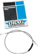 Drag Specialties Braided Stainless High Efficiency Clutch Cable 0652-1456