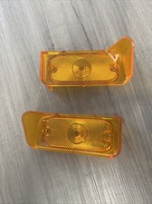Free Ship Pair 1964-65 Pontiac Gto Lemans Tempest Amber Turn Signal Light Lens