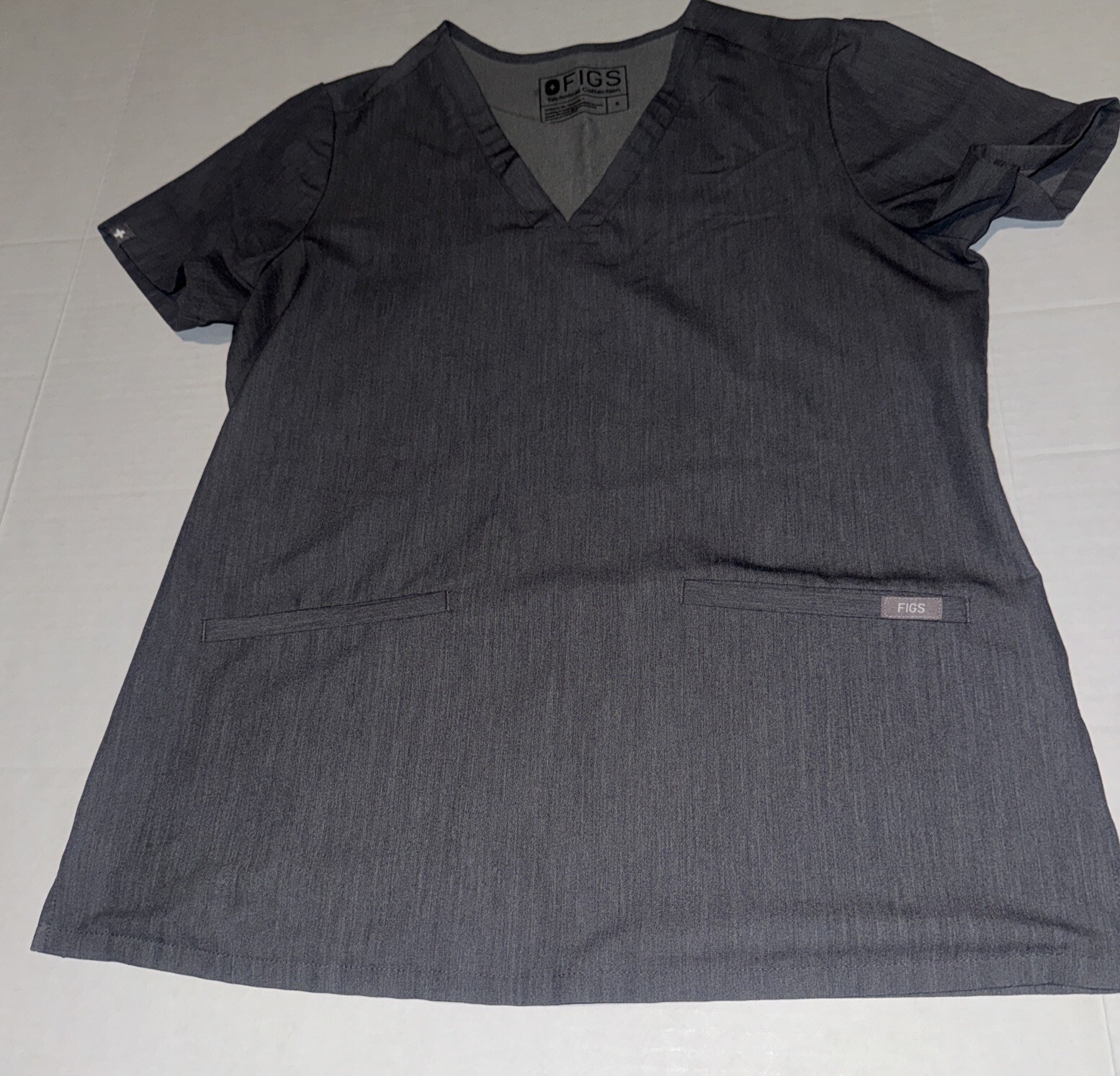 Figs Technical Collection Heather gray Two Pocket… - image 1