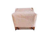 Copri fisarmonica 96 bassi cover beige antipolvere custodia vintage alta qualità