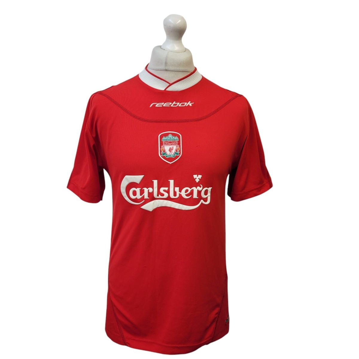 リバプール　02/04 オーウェン 10番 シャツ M 2002-04 Liverpool Away Shirt Owen #10 - 5/10 - (XL)